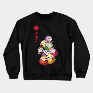 Lucky Darumas Crewneck Sweatshirt